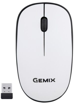 Миша, Gemix GM195 Wireless, White