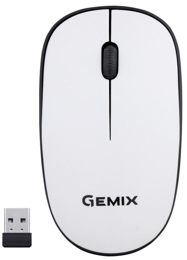 Миша, Gemix GM195 Wireless, White