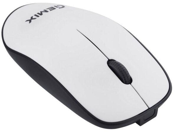 Миша, Gemix GM195 Wireless, White - Зображення 2