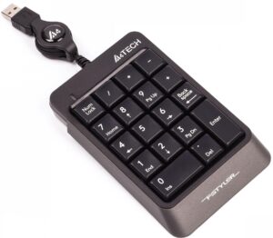 Цифровий клавіатурний блок, A4 Tech FK13 USB, Gray
