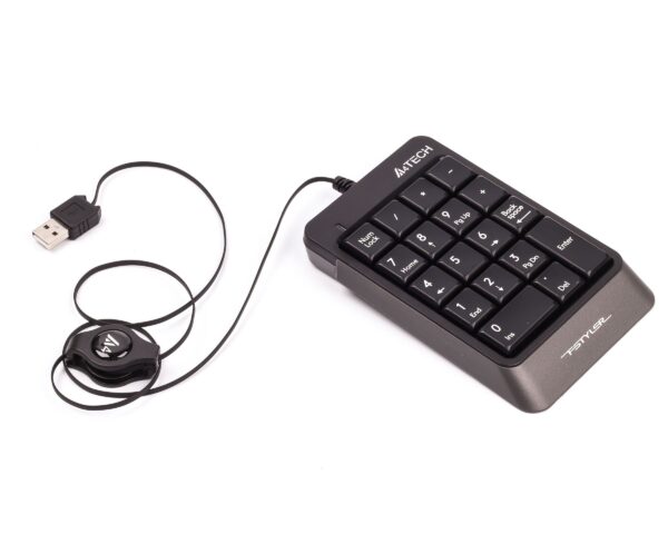 Цифровий клавіатурний блок, A4 Tech FK13 USB, Gray - Зображення 3