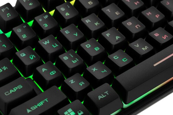 Клавіатура, 2E KG355 USB, Black ( Gaming ) - Зображення 4