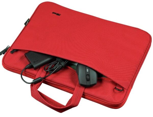 Сумка для ноутбука 16" Trust Bologna Eco, Red - Зображення 5