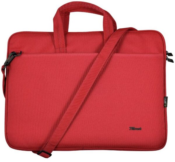 Сумка для ноутбука 16" Trust Bologna Eco, Red - Зображення 3
