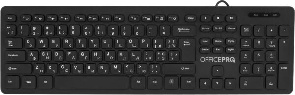 Клавіатура, OfficePro SK276 USB, Black