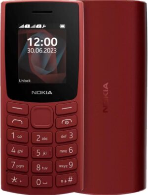 Телефон Nokia 105 2023 / 2SIM / Red / 1.8" / nSD / BT / LTE / 1000mAh / Моноблок