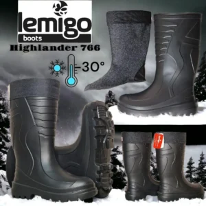 Чоботи LEMIGO GREENLANDER -50 чорні
