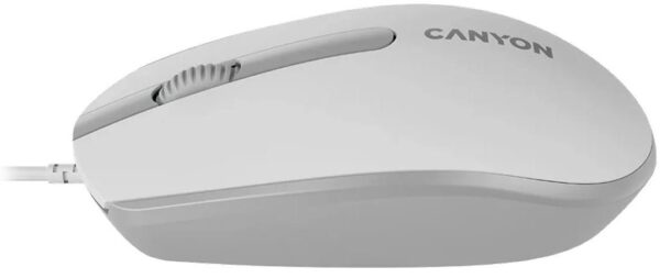 Мишка, Canyon M-10 USB, White Grey - Зображення 5