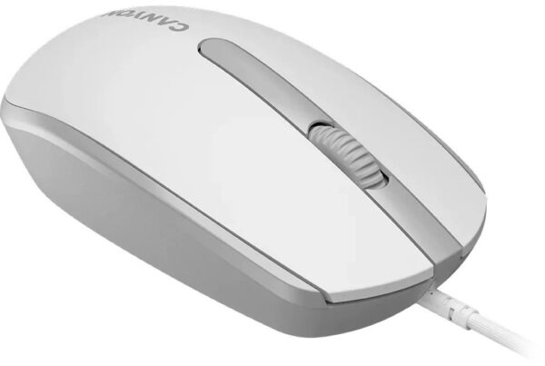 Мишка, Canyon M-10 USB, White Grey - Зображення 4
