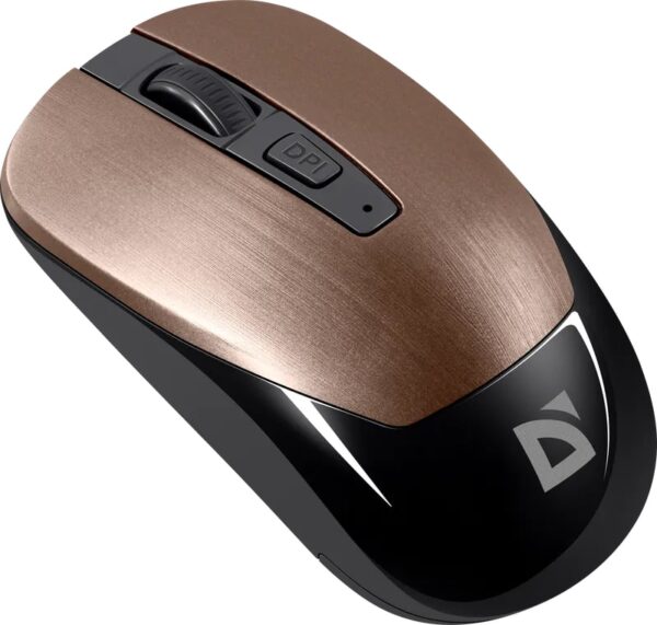 Миша, Defender Wave MM-995 Silent Wireless, Bronze - Зображення 3