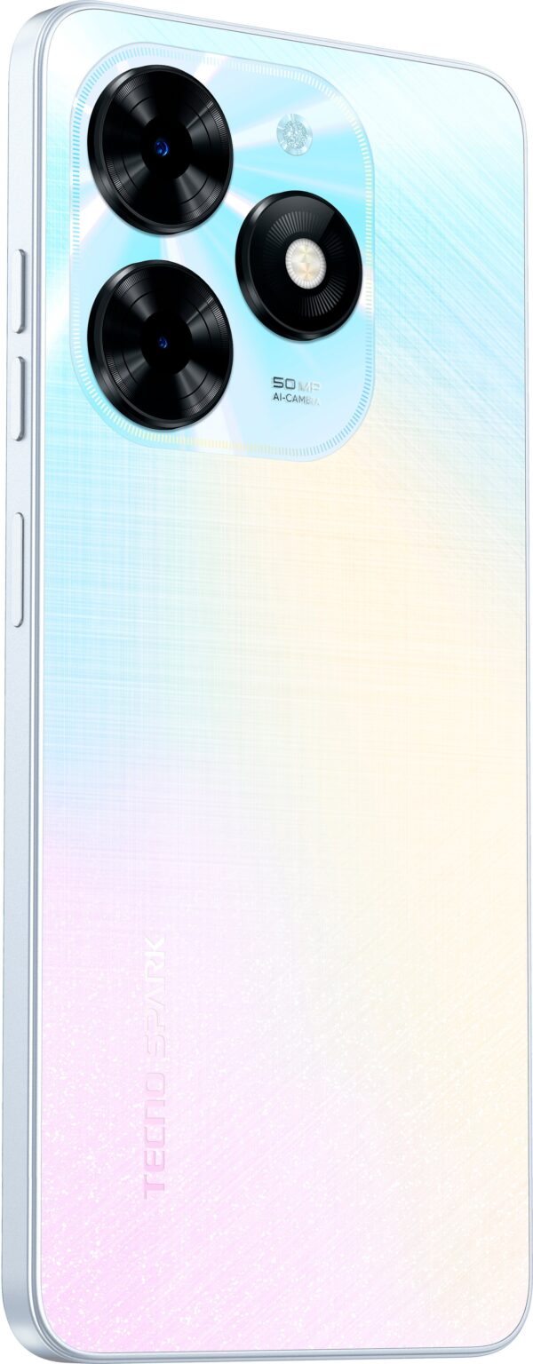 Смартфон Tecno Spark 20C (BG7n) 8/128 Mystery White - Зображення 4