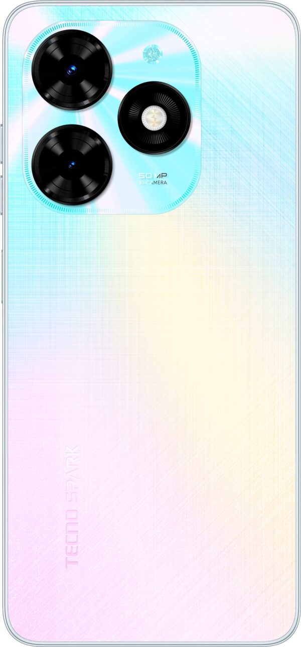 Смартфон Tecno Spark 20C (BG7n) 8/128 Mystery White - Зображення 3