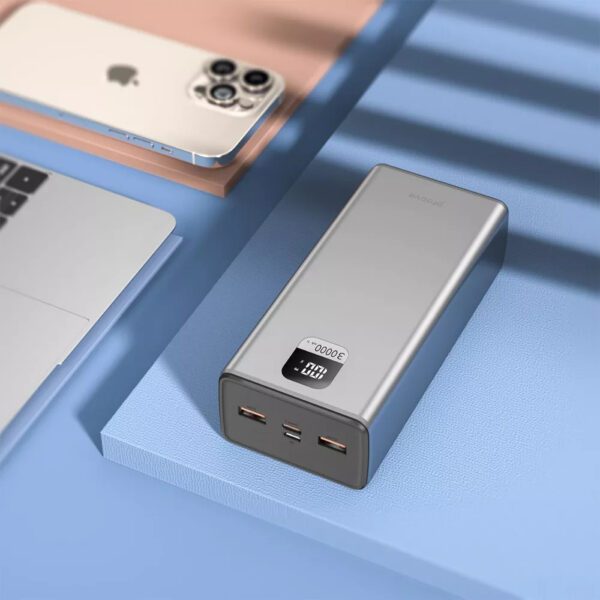 Додаткова батарея Proove Guardian 30000mAh, 2xUSB, 1xType-C,1xMicro, 22.5W, metal gray - Зображення 3