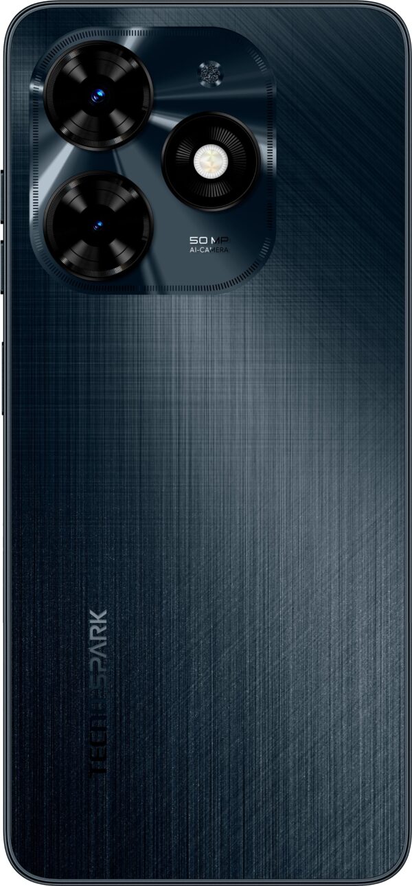 Смартфон Tecno Spark 20C (BG7n) 8/128 Gravity Black - Зображення 5