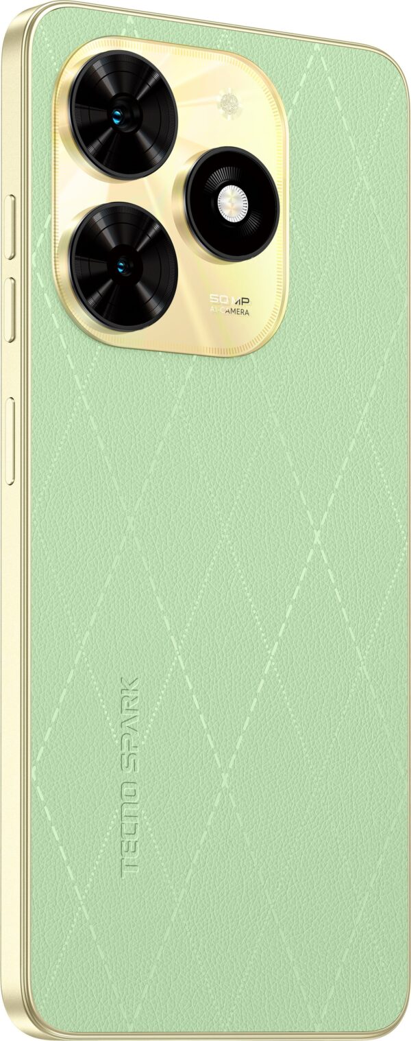 Смартфон Tecno Spark 20C (BG7n) 8/128 Magic Skin Green - Зображення 4