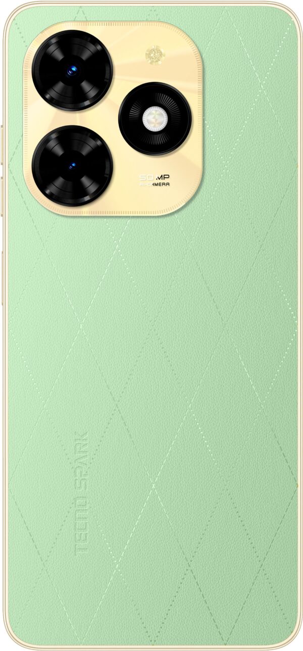 Смартфон Tecno Spark 20C (BG7n) 8/128 Magic Skin Green - Зображення 5