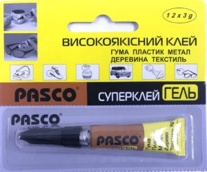 Супер клей гель PASCO 3гр.
