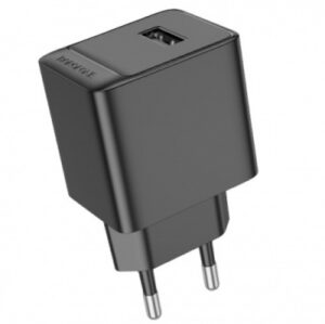 Мережевий Зарядний Пристрій Borofone BAS11A 1USB/10.5W Erudite single port (Чорний)