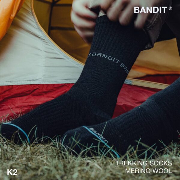 Шкарпетки військові ЗИМА трекінгові "BANDIT" - Зображення 2