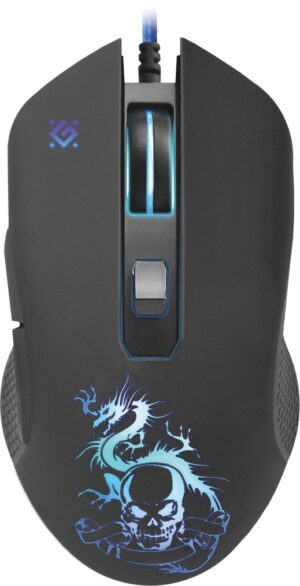 Миша DEFENDER (52090 Sky Dragon GM-090L 6 кн., 3200dpi, игр.коврик