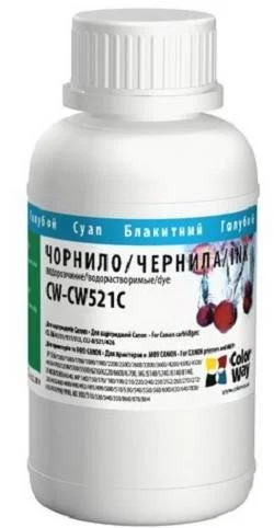 Чорнило CW Canon CL-38/511/CLI-8/521 200г Cyan