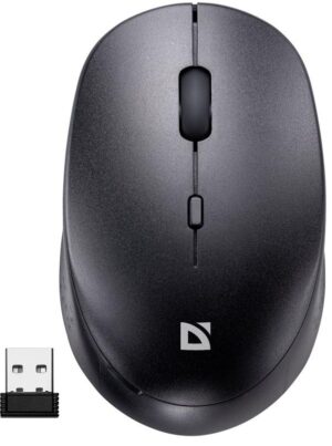 Миша DEFENDER (52027) Auris MB-027,4D,800-1600dpi, silent, black