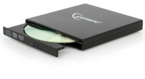 Зовнішній DVD+-R/RW, Gembird DVD-USB-02, USB2.0
