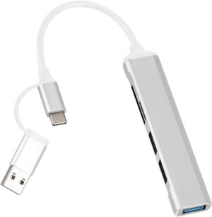 Хаб USB 3.0/Type-C 5in1 Dynamode DM-UH-518