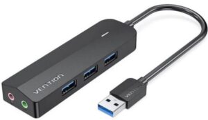 Хаб USB 3.0 USB/AUX Vention CHIBF