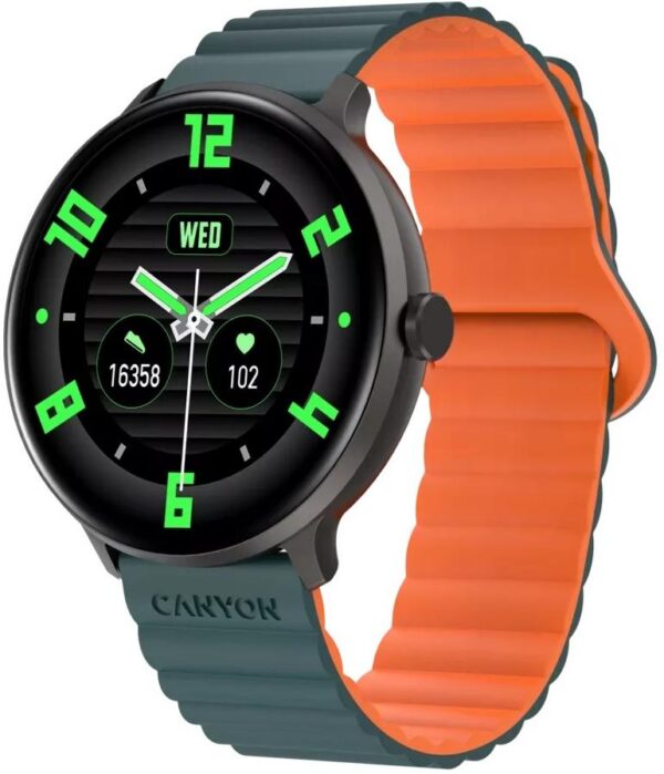 Смарт годинник Canyon Jacky SW-69 Green Orange