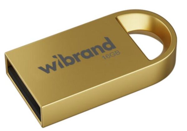 Флеш-накопичувач USB: 16Gb Wibrand USB 2.0 Lynx Gold
