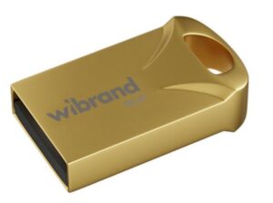 Флеш-накопичувач USB:8Gb Wibrand Hawk USB 2.0 Gold