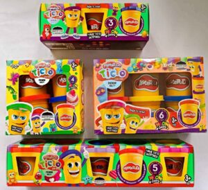 Тісто для ліпки 3 кольорів "Master Do", Danko Toys