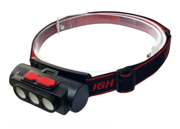 Ліхтар на лобний BL-2119C з червоним світлом