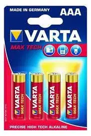 Батарейка VARTA  AAA MAX TECH ( MAX Pover)1.5 V