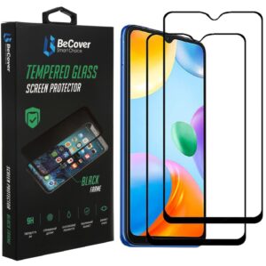 Захисне скло BeCover для Xiaomi Redmi 10C/12С - Black