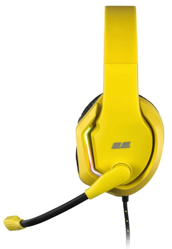Гарнітура накладна 2E Gaming HG315 7.1, Yellow ( Gaming ) - Зображення 6