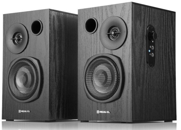 Акустична система REAL-EL (2.0) S-235 (2x9Вт), Black