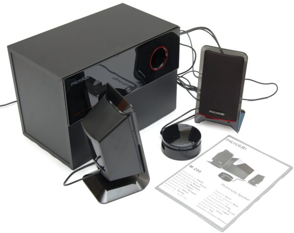 Акустична система Microlab (2.1) M-200 (16Вт+2х12Вт) - Зображення 5