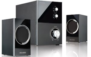 Акустична система Microlab (2.1) M-223 (9Вт+2х4Вт) Black