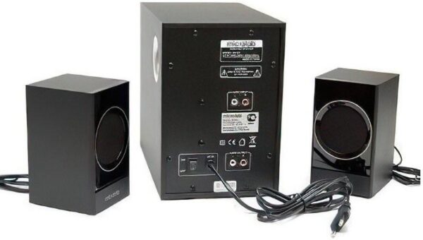 Акустична система Microlab (2.1) M-223 (9Вт+2х4Вт) Black - Зображення 2