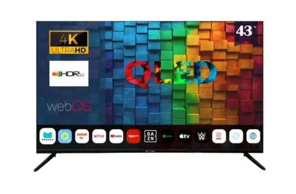 Телевізор 43"  AVALON  B43MQA800 Black  (ОС "LG")